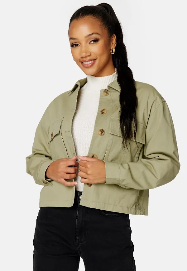BUBBLEROOM Casey Jacket Dusty green 2XL