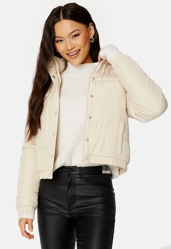 BUBBLEROOM Casia Padded Jacket Light beige 38
