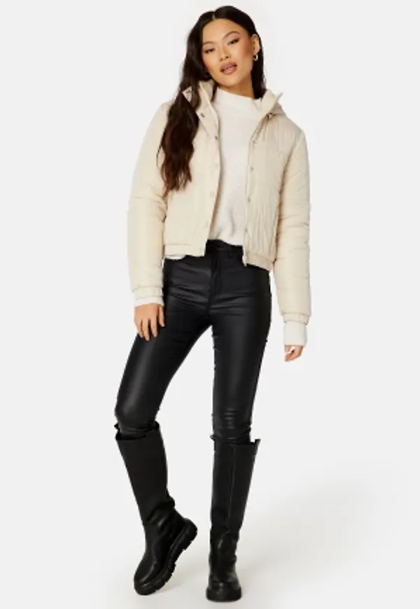 BUBBLEROOM Casia Padded Jacket Light beige 38