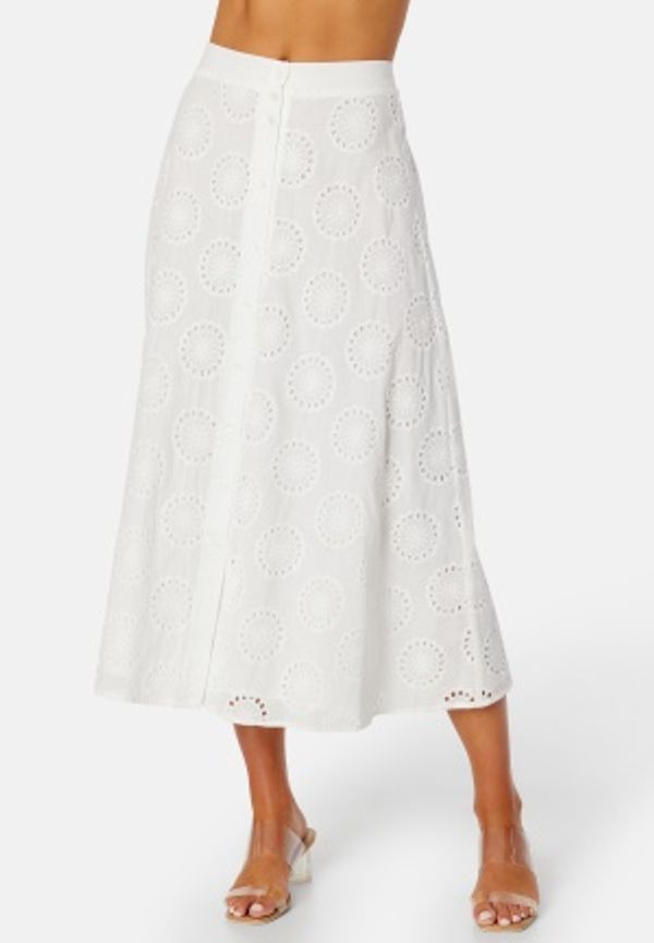 BUBBLEROOM CC broderie anglaise skirt White 34