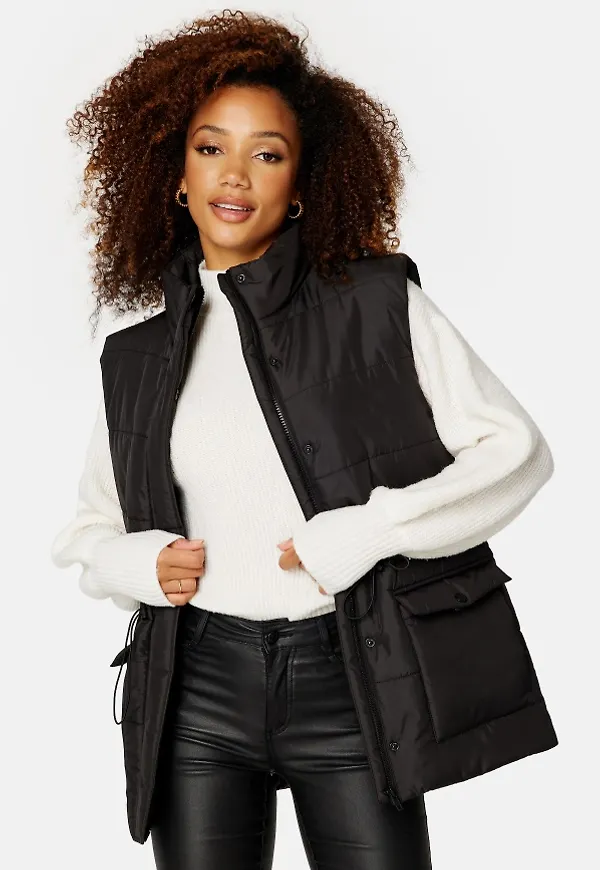 BUBBLEROOM Corynne Padded Vest Black 34