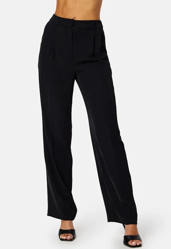 BUBBLEROOM Denice wide suit pants Black 40