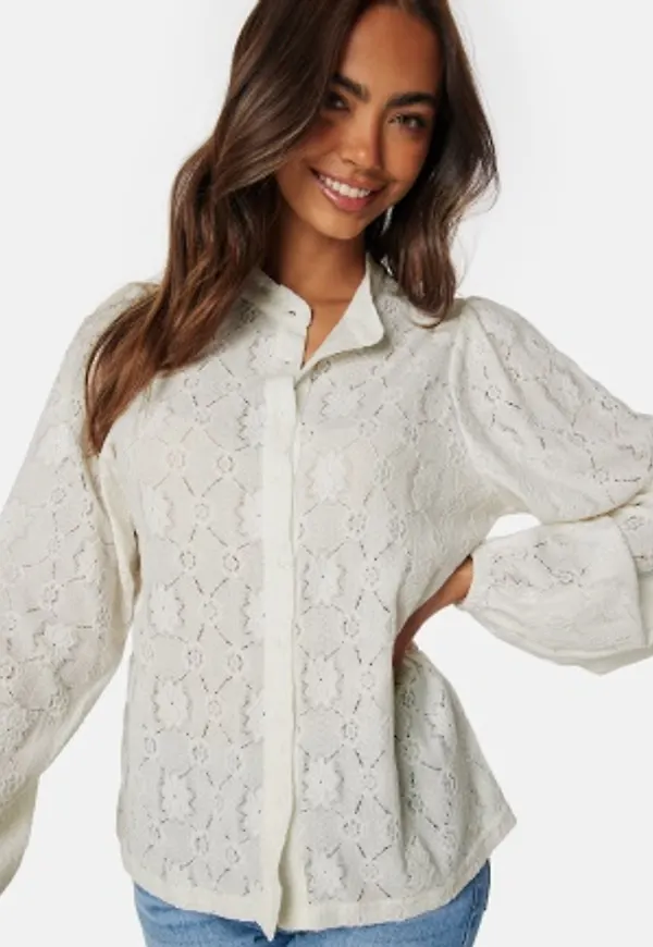 BUBBLEROOM Eyma Blouse Offwhite XS