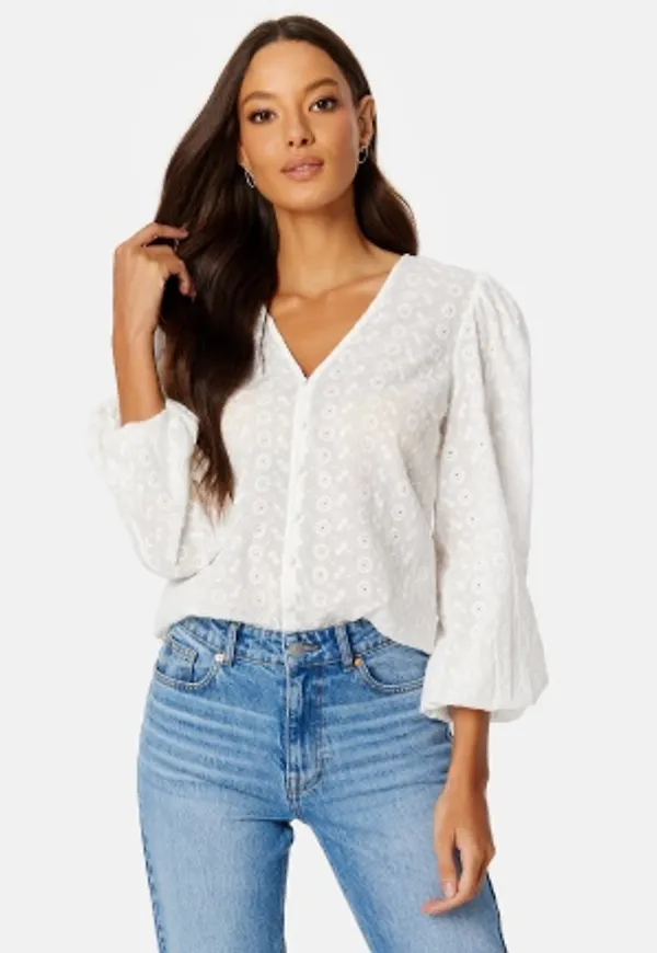 BUBBLEROOM Giorgia blouse White 46