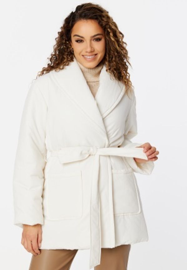 BUBBLEROOM Hedda Short Padded Coat Winter white XS