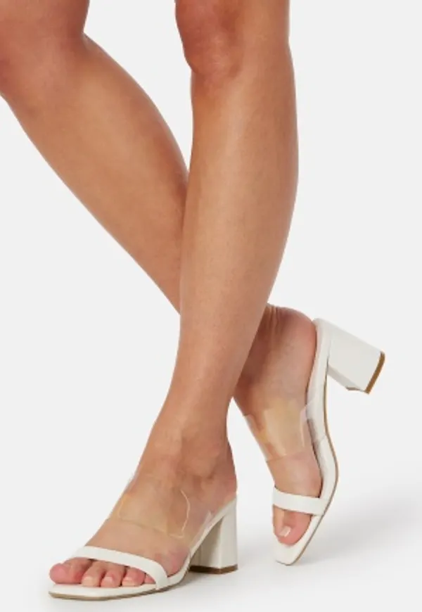 BUBBLEROOM Heeled Sandal White 37