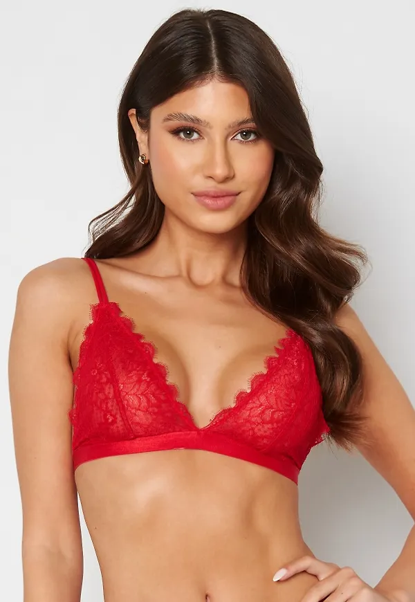 BUBBLEROOM Henriette Lace Bra Red XL