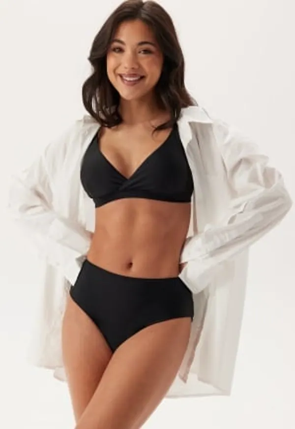BUBBLEROOM High Waist Bikini Bottom Black XS