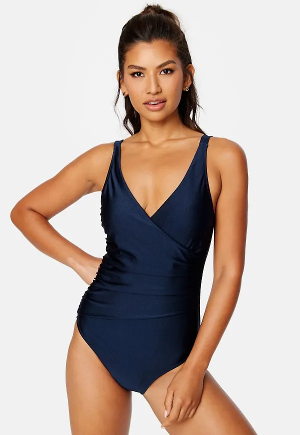 BUBBLEROOM Hilde Shaping Swimsuit Dark blue 42