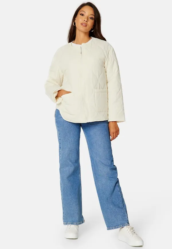 BUBBLEROOM Hilma Quilted Jacket Winter white XS
