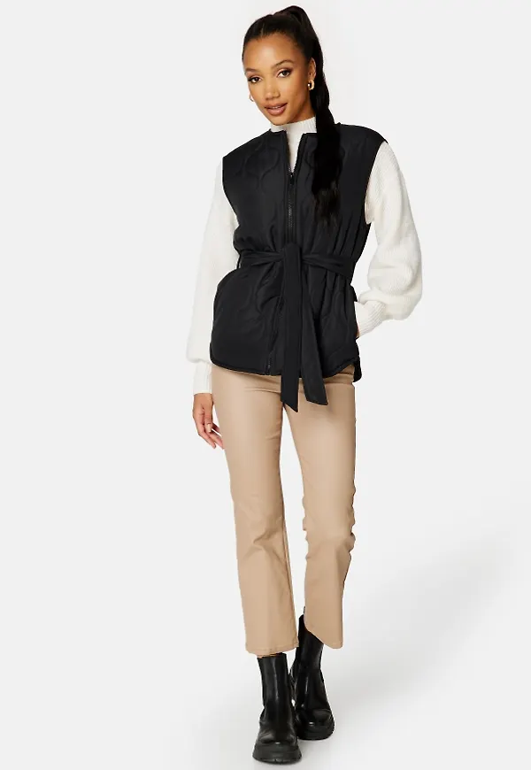 BUBBLEROOM Hilma Quilted Vest Black XS