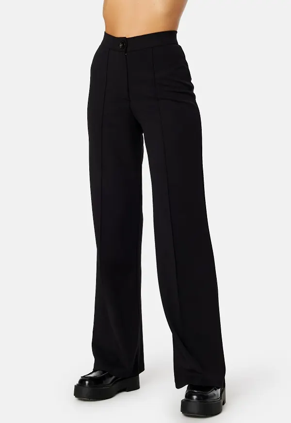BUBBLEROOM Hilma soft suit trousers Black XS