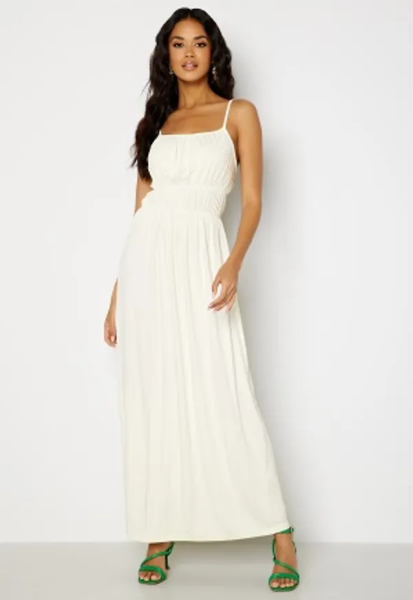 BUBBLEROOM Jabrielle maxi dress Offwhite M