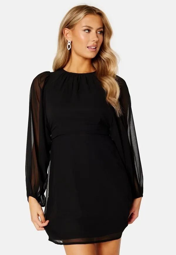 BUBBLEROOM Jini-Lou Dress Black 38