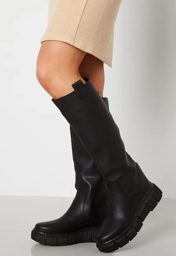 BUBBLEROOM Jolie Knee High Boots Black 41