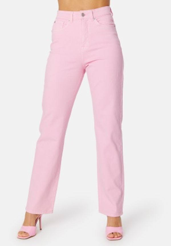 BUBBLEROOM Kendra Straight Jeans Pink 36