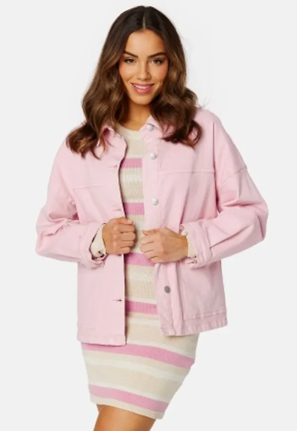 BUBBLEROOM Keri Overshirt Pink XS