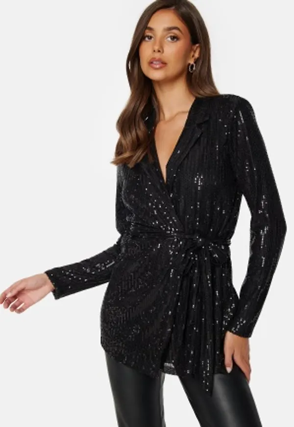 BUBBLEROOM Kira Sparkling Jacket Black L