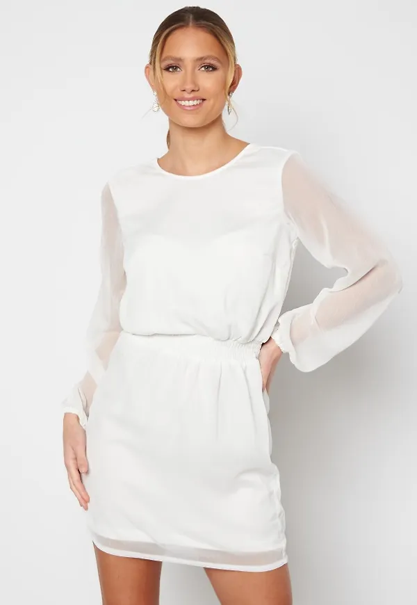 BUBBLEROOM Laurie dress White 40