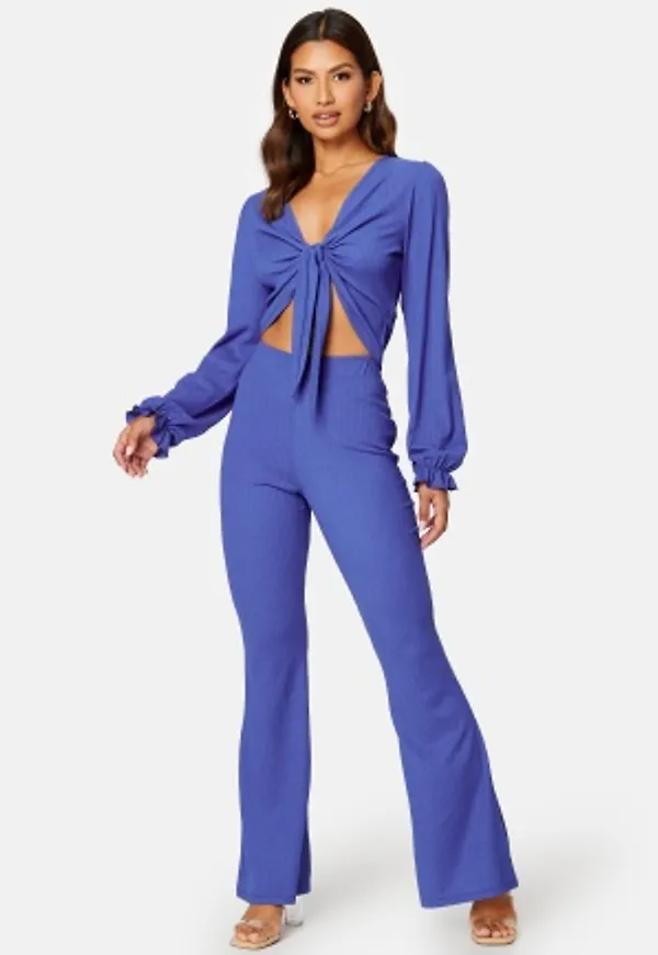 BUBBLEROOM Lillia front tie set Blue XL