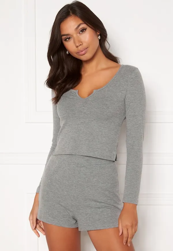 BUBBLEROOM Lovalie pyjama set Grey melange XS