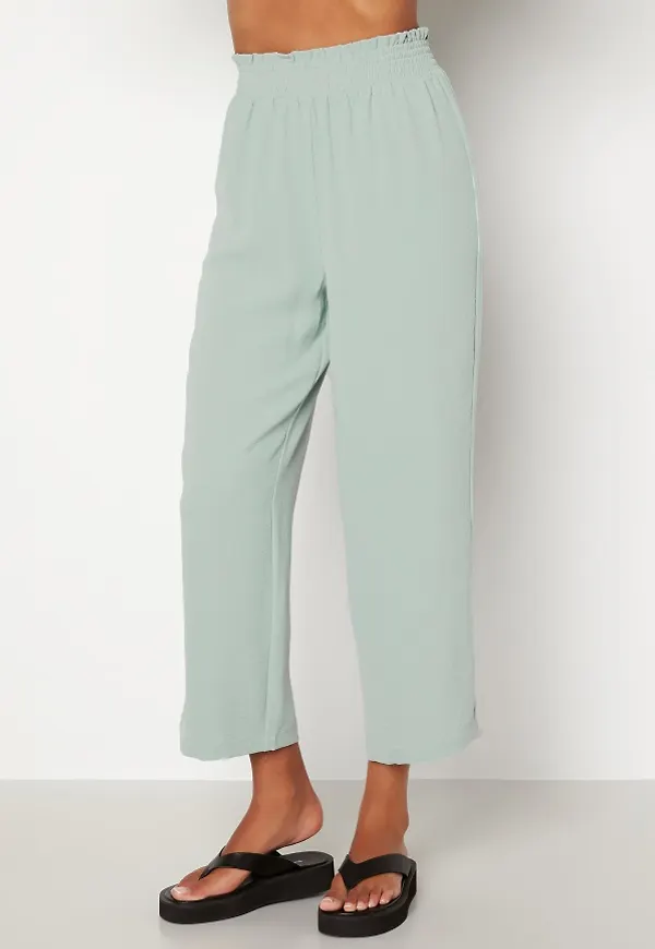 BUBBLEROOM Matilde trousers Dusty green 40