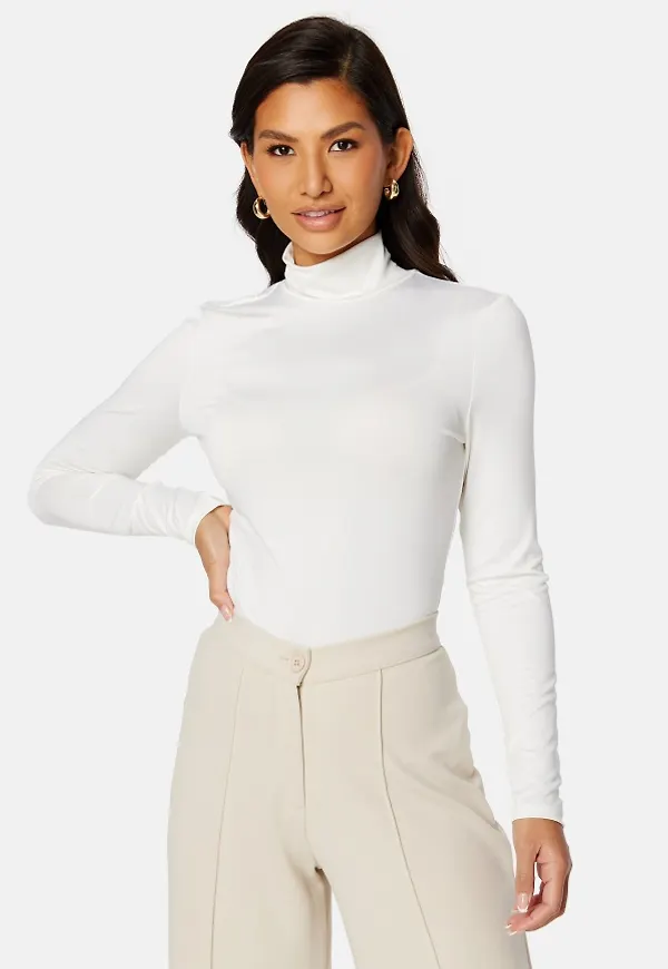 BUBBLEROOM Maxime turtleneck top White 2XL