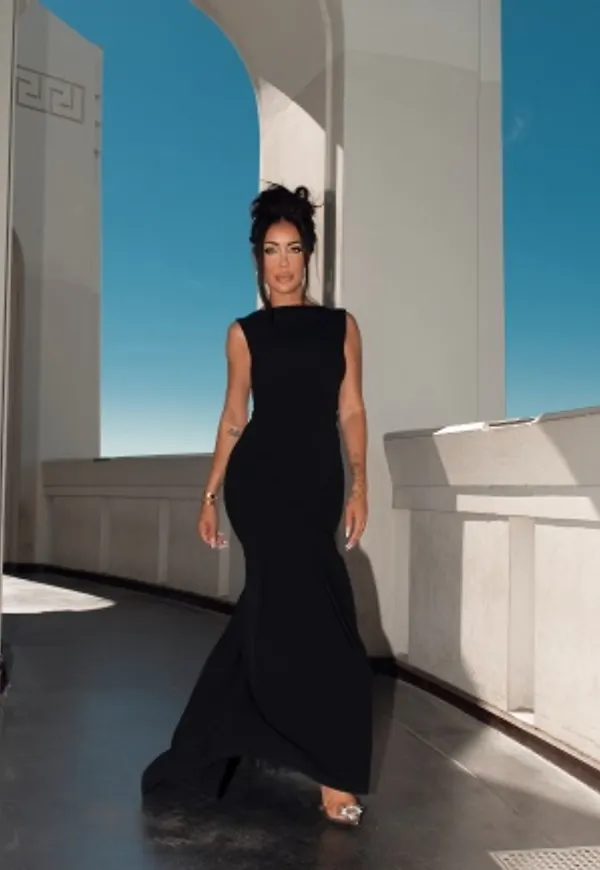 BUBBLEROOM Mermaid gown Black 44