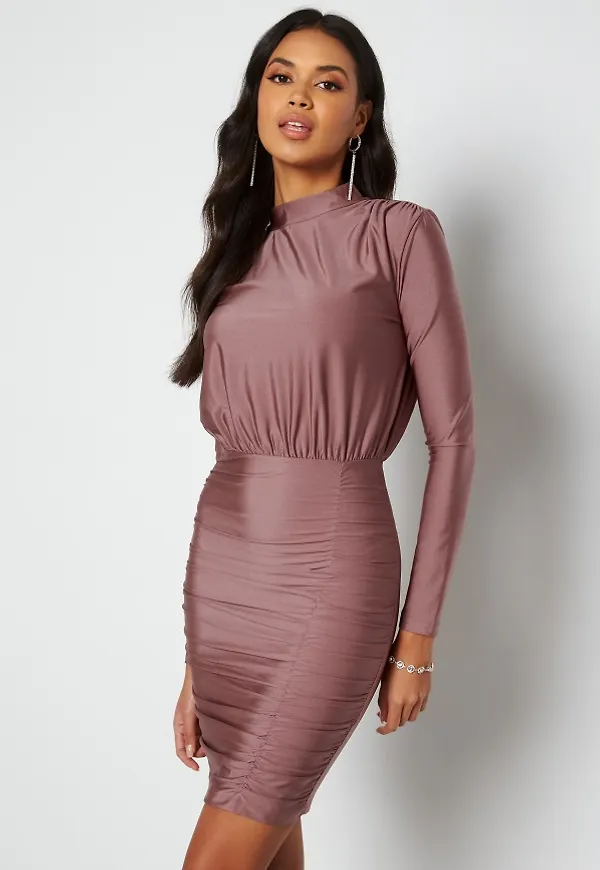 BUBBLEROOM Michaela Dress Old rose L