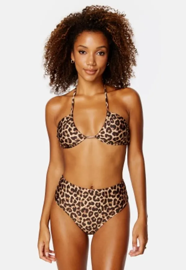 BUBBLEROOM Mila Bikini Top Leopard 38