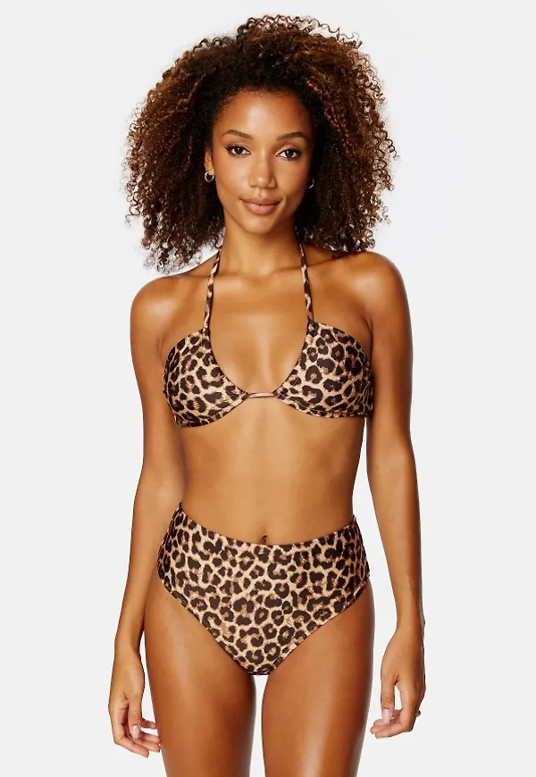 BUBBLEROOM Mila Bikini Top Leopard 42