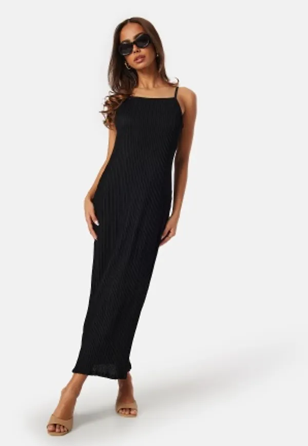BUBBLEROOM Nanea strap dress Black XS