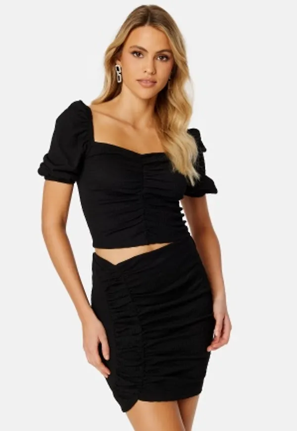 BUBBLEROOM Noomi skirt set Black XL
