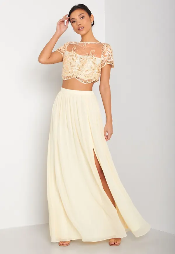 Bubbleroom Occasion Arwen Prom Set Champagne 40