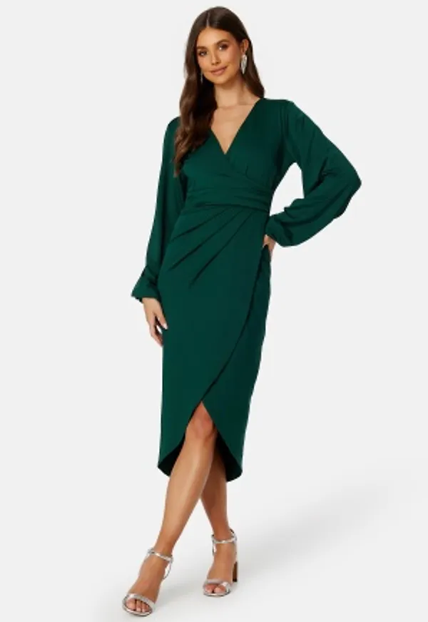 Bubbleroom Occasion Aubrey Dress Dark green 2XL