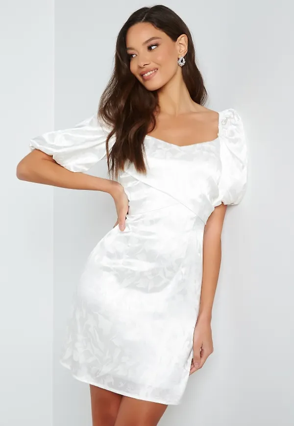 Bubbleroom Occasion Caisa Dress White 46