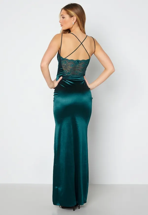Bubbleroom Occasion Farona Gown Dark green 42