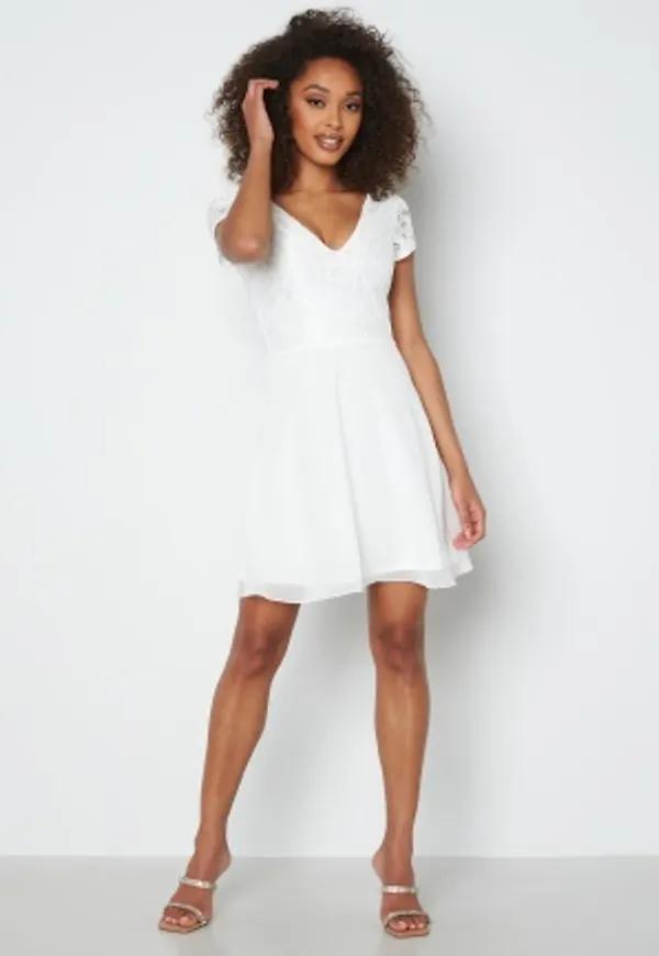 Bubbleroom Occasion Gabrielle Dress White 46