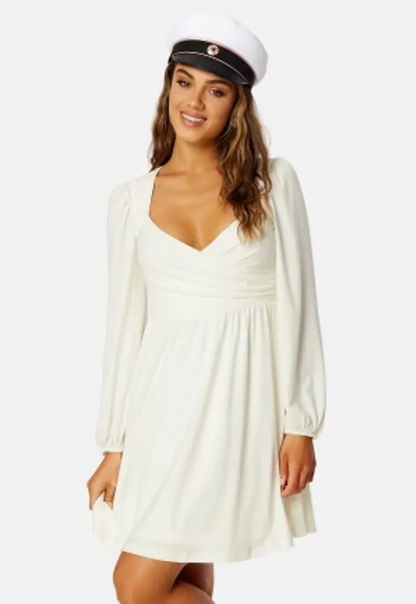 Bubbleroom Occasion Giulia Short Dress White 2XL