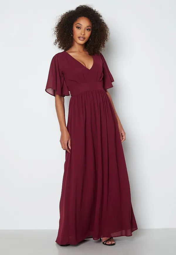 Bubbleroom Occasion Isobel gown Wine-red 40
