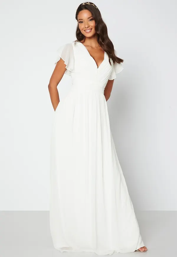 Bubbleroom Occasion Lovette Wedding Gown White 44