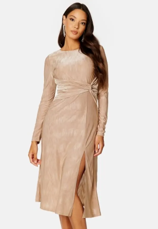 Bubbleroom Occasion Meniva Midi Dress Mole S