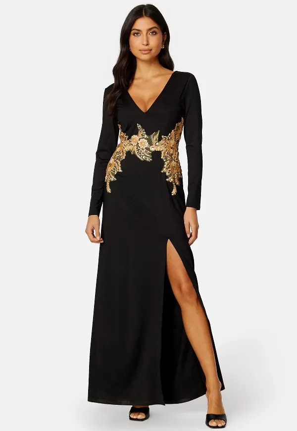 Bubbleroom Occasion Olessa Gown Black 42