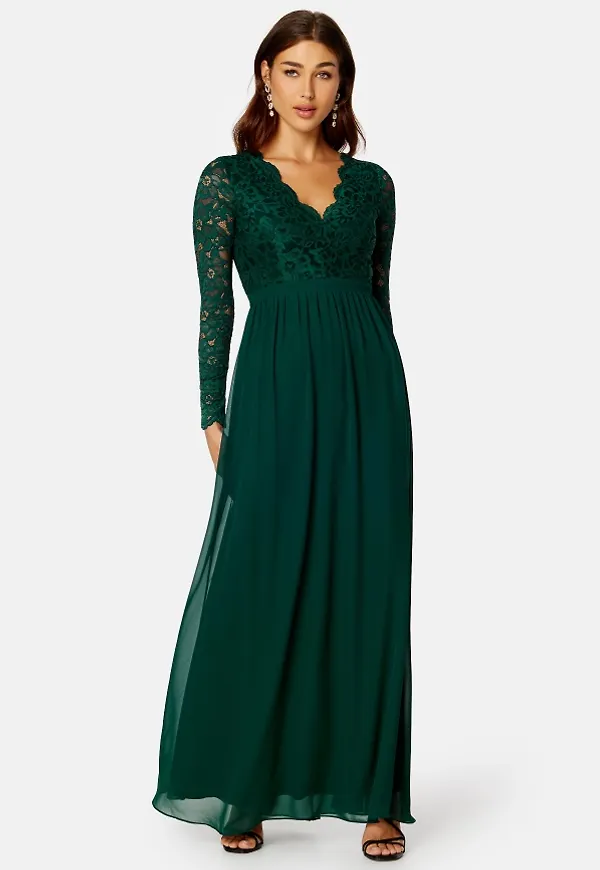 Bubbleroom Occasion Orsia Gown Dark green 38