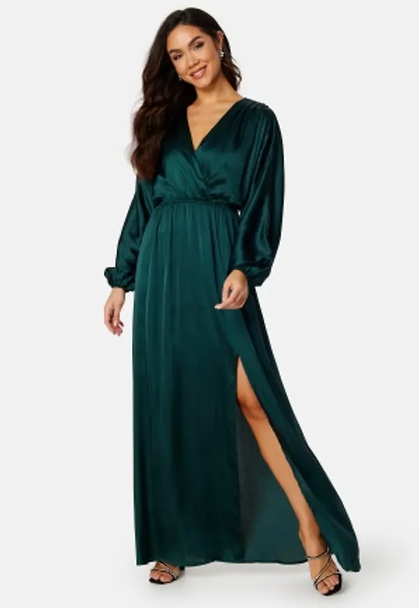 Bubbleroom Occasion Regina Gown Dark green 4XL