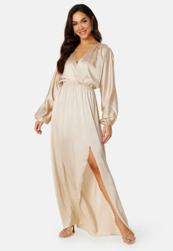 Bubbleroom Occasion Regina Gown Gold-coloured 2XL