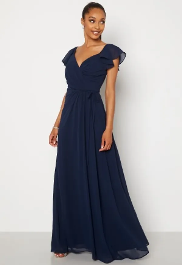 Bubbleroom Occasion Rosabelle Gown Navy 46