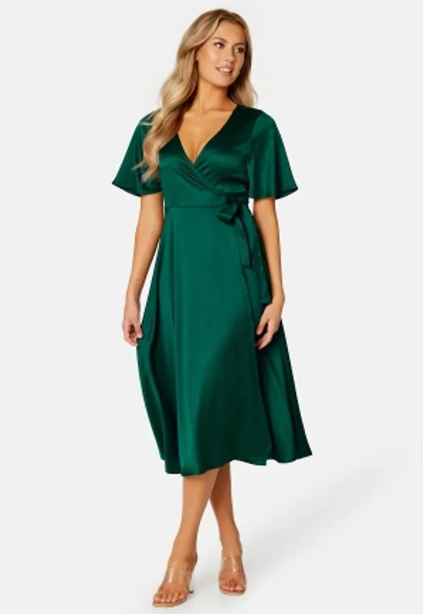 Bubbleroom Occasion Scala Dress Dark green 46