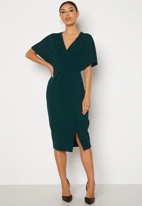 Bubbleroom Occasion Selena dress Dark green 46