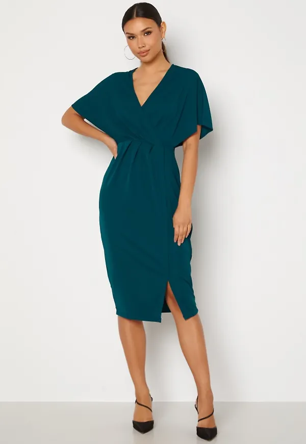 Bubbleroom Occasion Selena dress Petrol 34